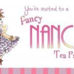 fancy nancy tea party invite